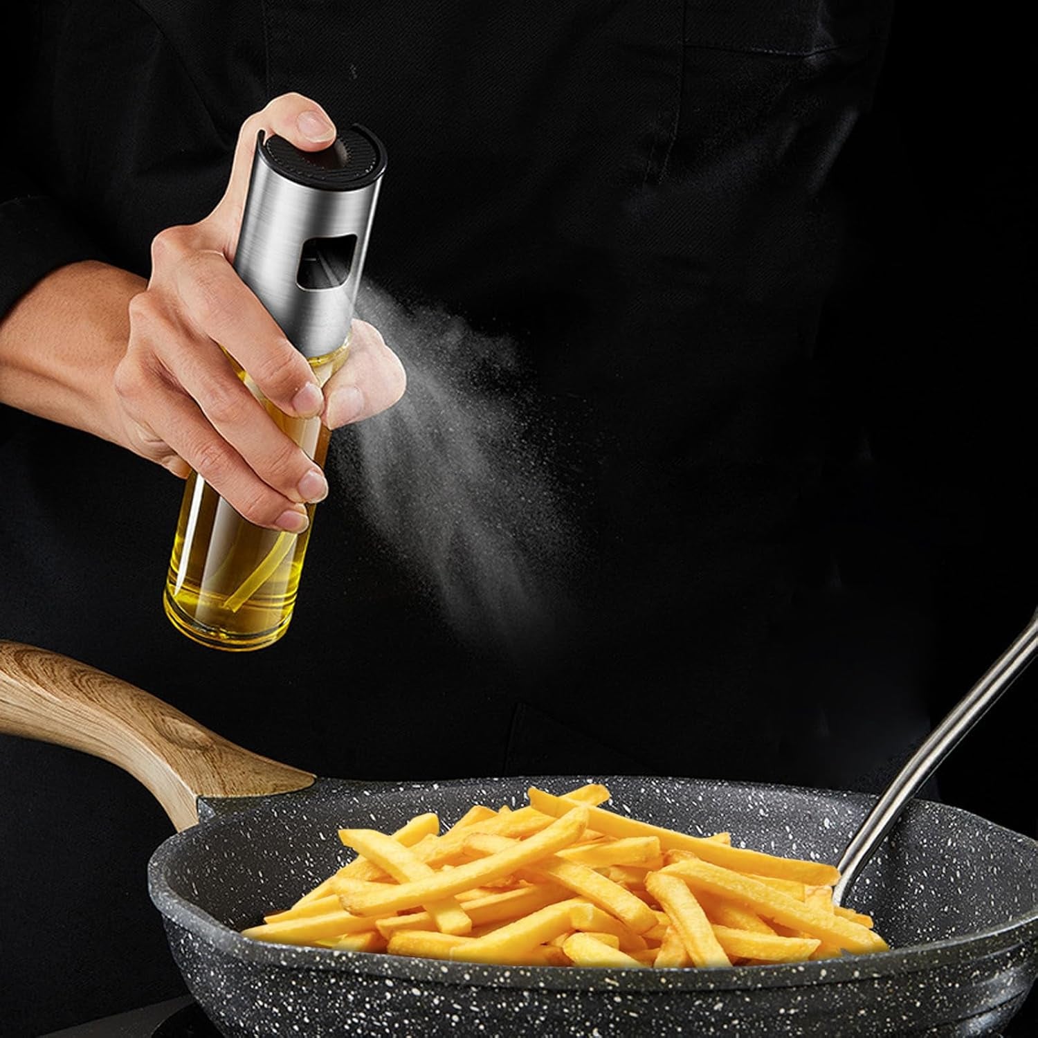 Heißluftfritteusen Zubehör Für Ninja Foodi AF400EU, AF300EU, Emerio, Princess, Innsky, COSORI, Tower 7,6L/8L/9L/9,5L Dual Zone Heißluftfritteuse, Silikoneinlagen&Grillroste&Backformen Usw, Schwarz
