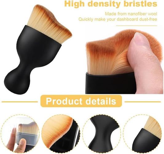 Car Interior Cleaning Soft Brush,Für Renault Austral E-Tech Hybrid 2023 Car Cleaning Brushes Dust Soft Bristles Dashboard Air Outlet Gap Dust Removal Brushes,B
