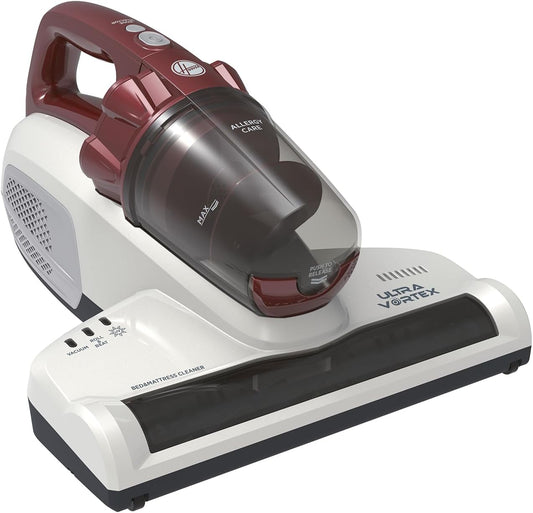 Hoover Ultra Vortex Milbensauger Mit Uv-Licht, Bekämpft Bettwanzen – Polsterreiniger Entfernt 99,9% Bakterien, Allergene, Staub-Milben – Matratzenreiniger Für Hygienische Reinigung, Für Allergiker