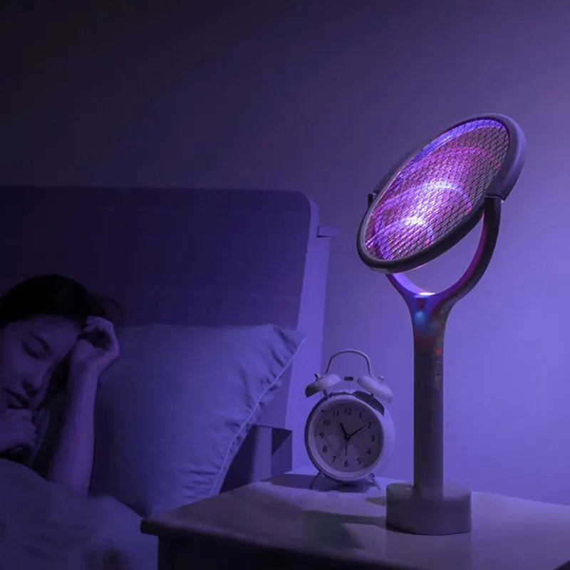 Lazzy Living 5-in-1 Elektro-Mückenschläger – Schnellladen, Sicher & Stylisch gegen Insekten