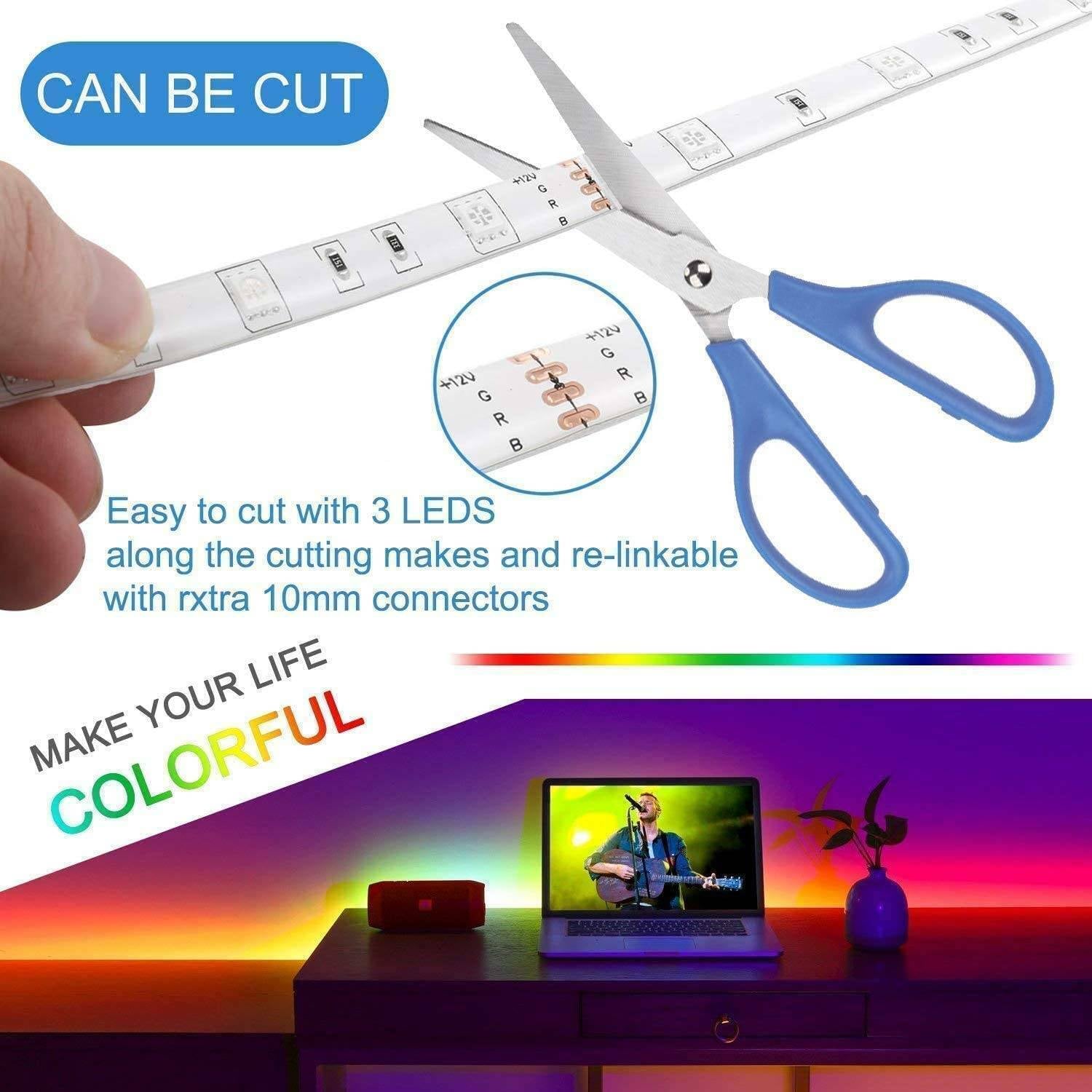 1M-20M LED Stripe RGB Leiste Streifen 5050 SMD Band Licht Leuchte Lichterkette